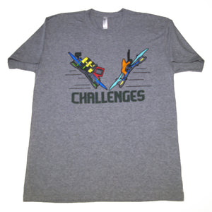Drone Nation Challenges T-Shirt Gray