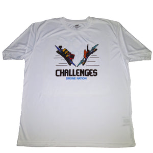 Drone Nation Challenges T-Shirt White