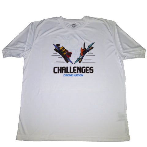 Drone Nation Challenges T-Shirt White
